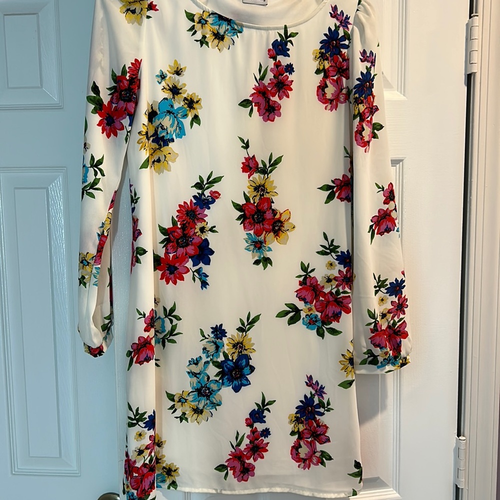 Bridget Bailey flower dress.
